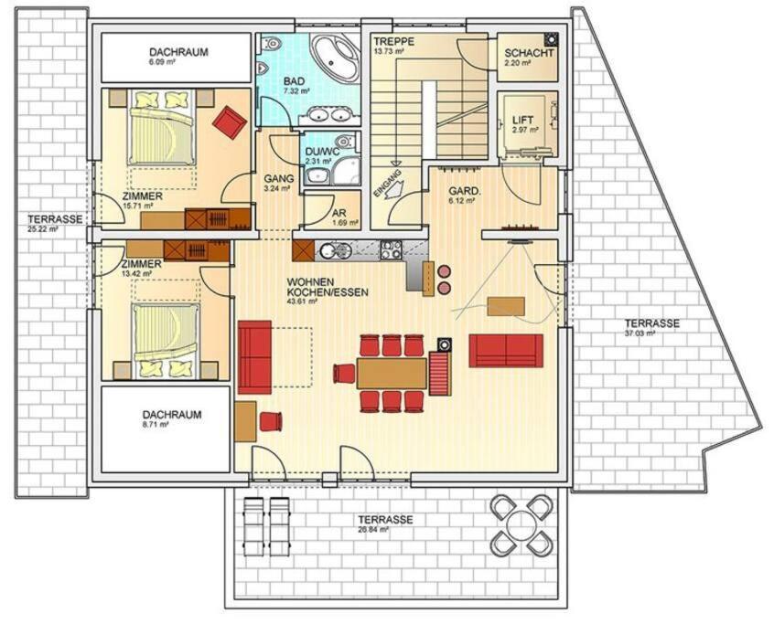 Rooftop By Northsouth Apartment *